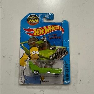 Hot Wheels The Simpsons The Homer Car really nice collectible